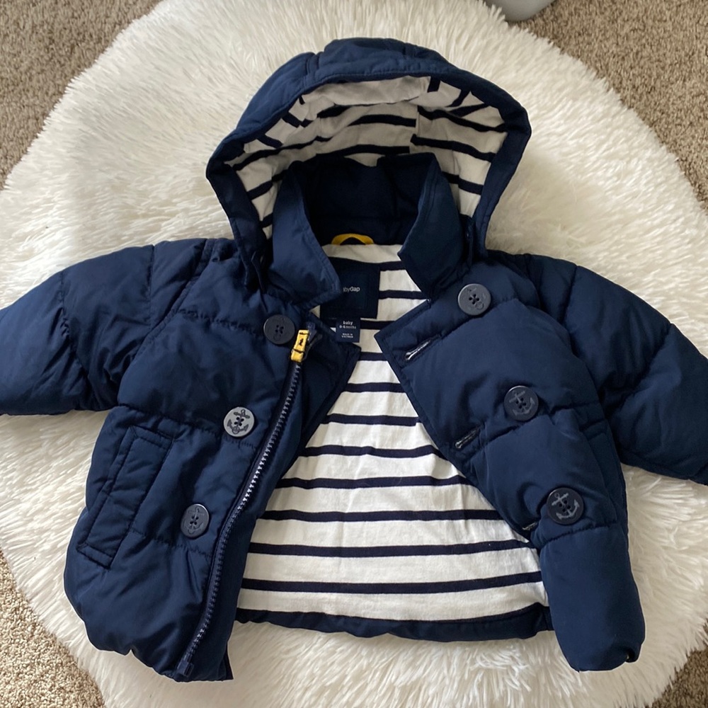 Baby gap puffer coat
